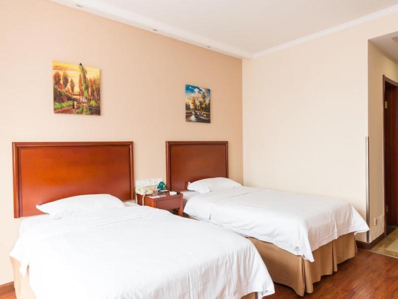 Greentree Inn Jiangsu Suzhou Kunshan High Speed Rail Station Hengshan Road Express Hotel Екстериор снимка