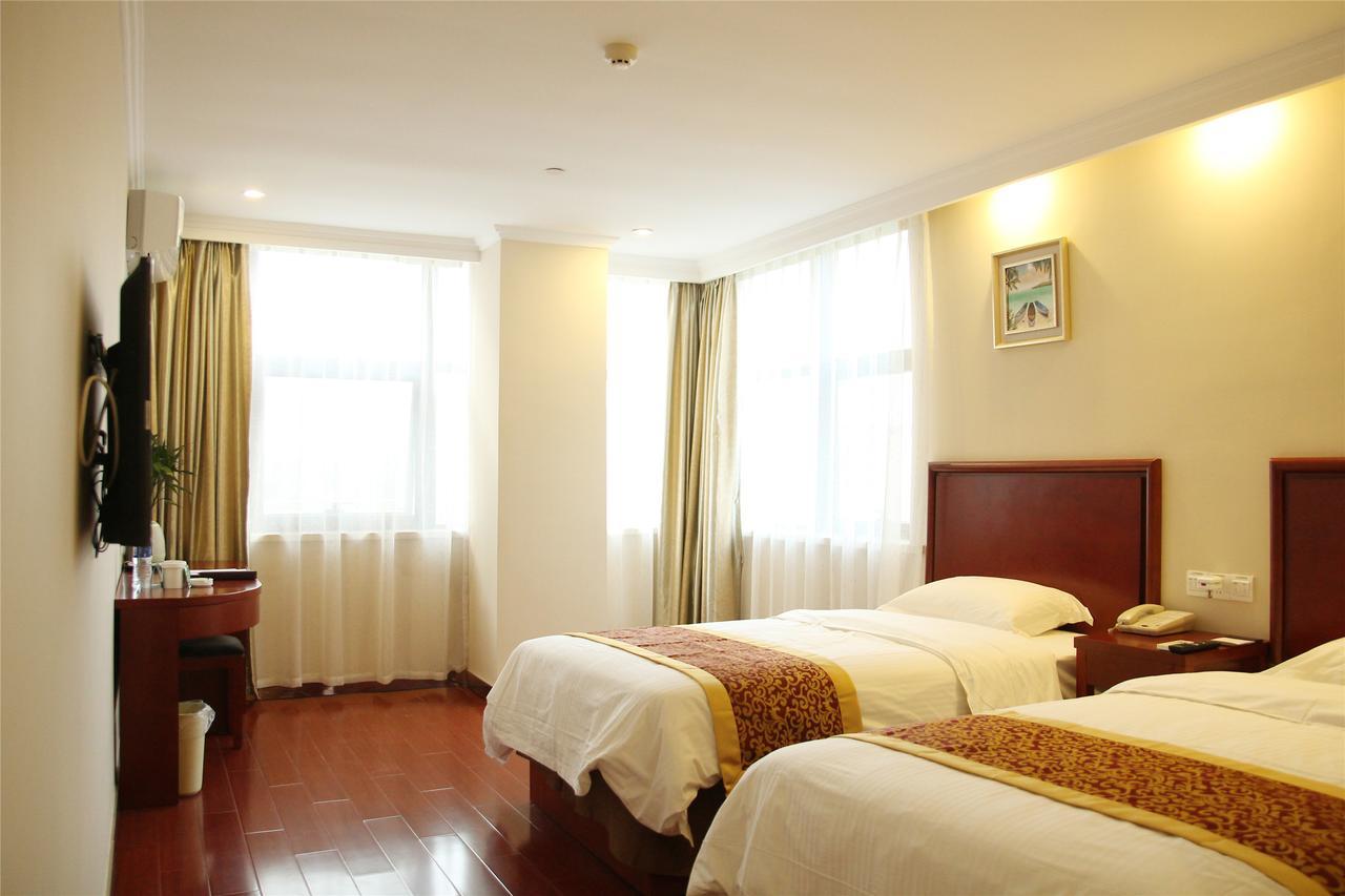 Greentree Inn Jiangsu Suzhou Kunshan High Speed Rail Station Hengshan Road Express Hotel Екстериор снимка