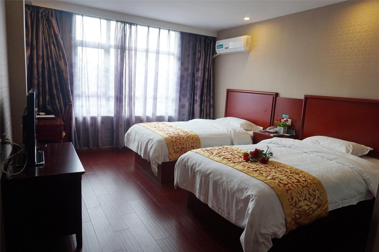 Greentree Inn Jiangsu Suzhou Kunshan High Speed Rail Station Hengshan Road Express Hotel Екстериор снимка
