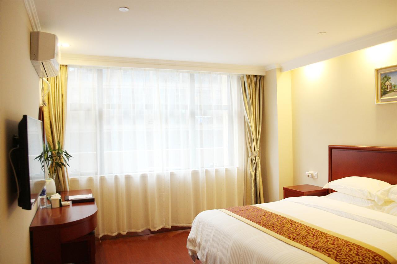 Greentree Inn Jiangsu Suzhou Kunshan High Speed Rail Station Hengshan Road Express Hotel Екстериор снимка
