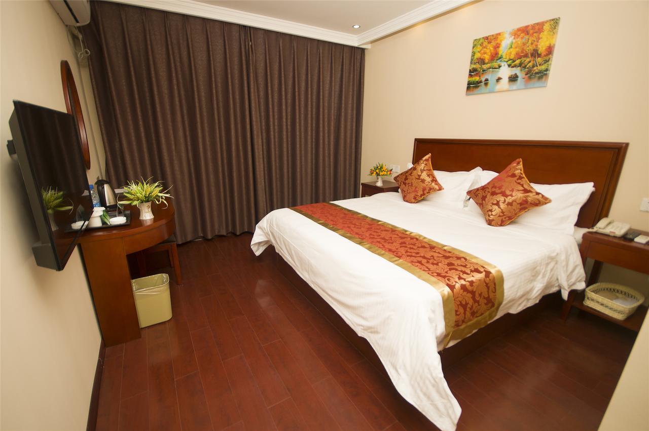 Greentree Inn Jiangsu Suzhou Kunshan High Speed Rail Station Hengshan Road Express Hotel Екстериор снимка